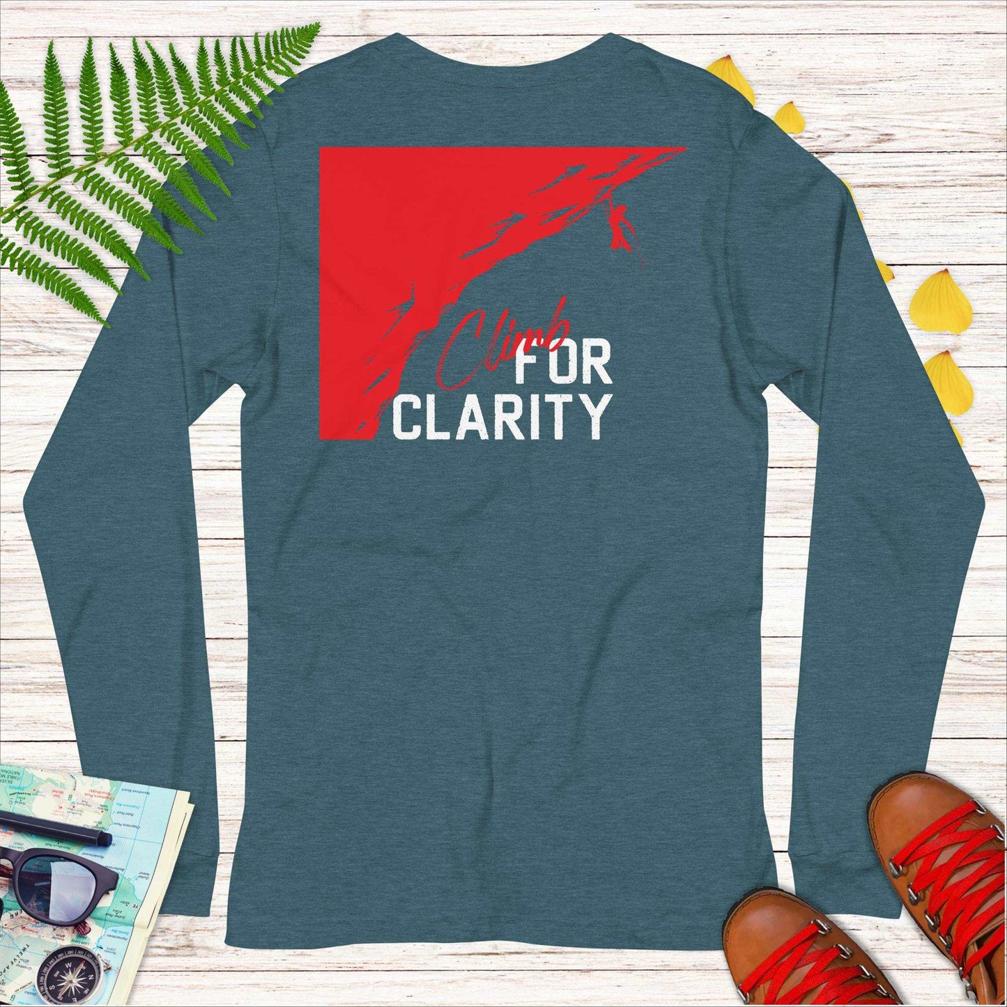 Climb for Clarity Long Sleeve T-shirt