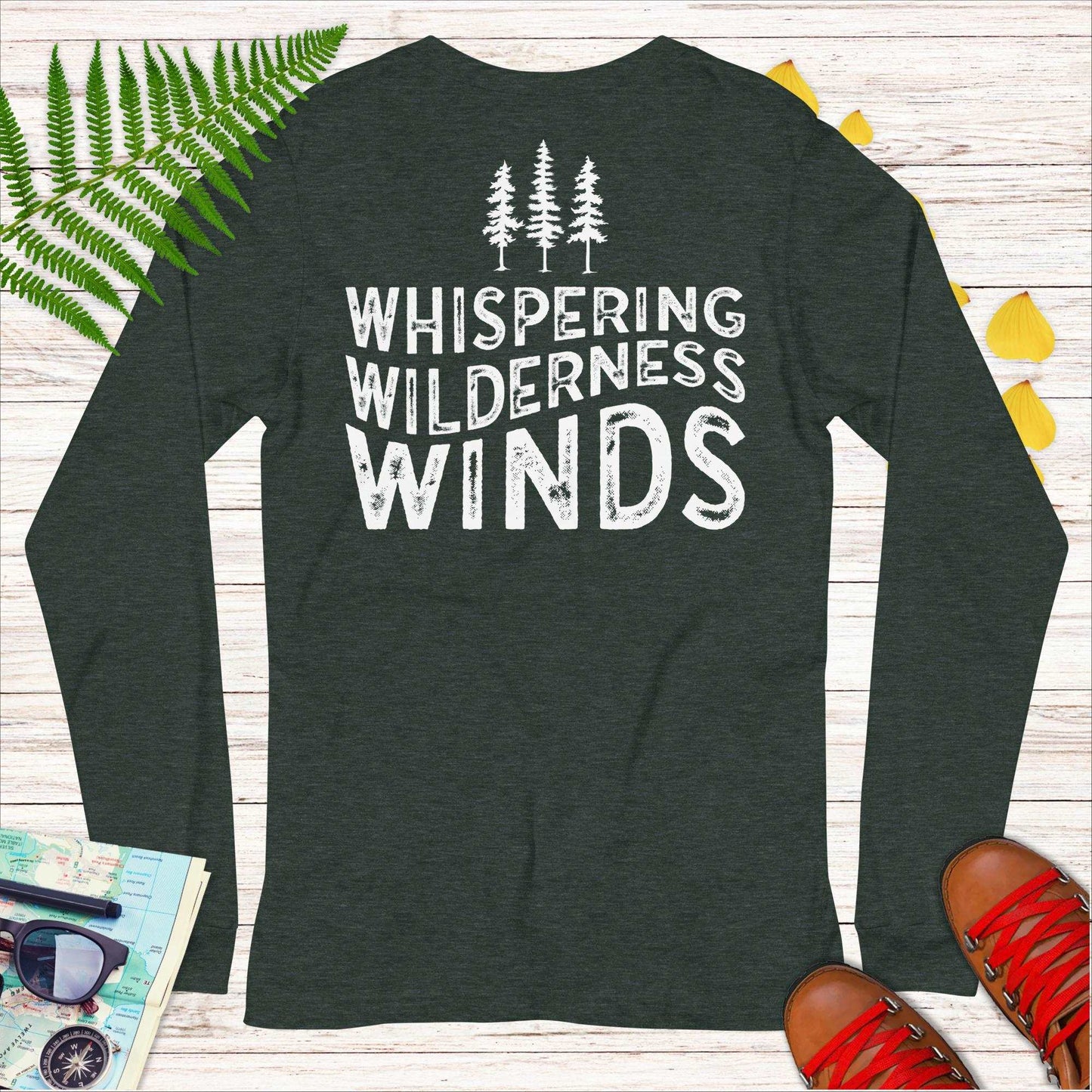 Whispering Wilderness Winds Long Sleeve T-shirt