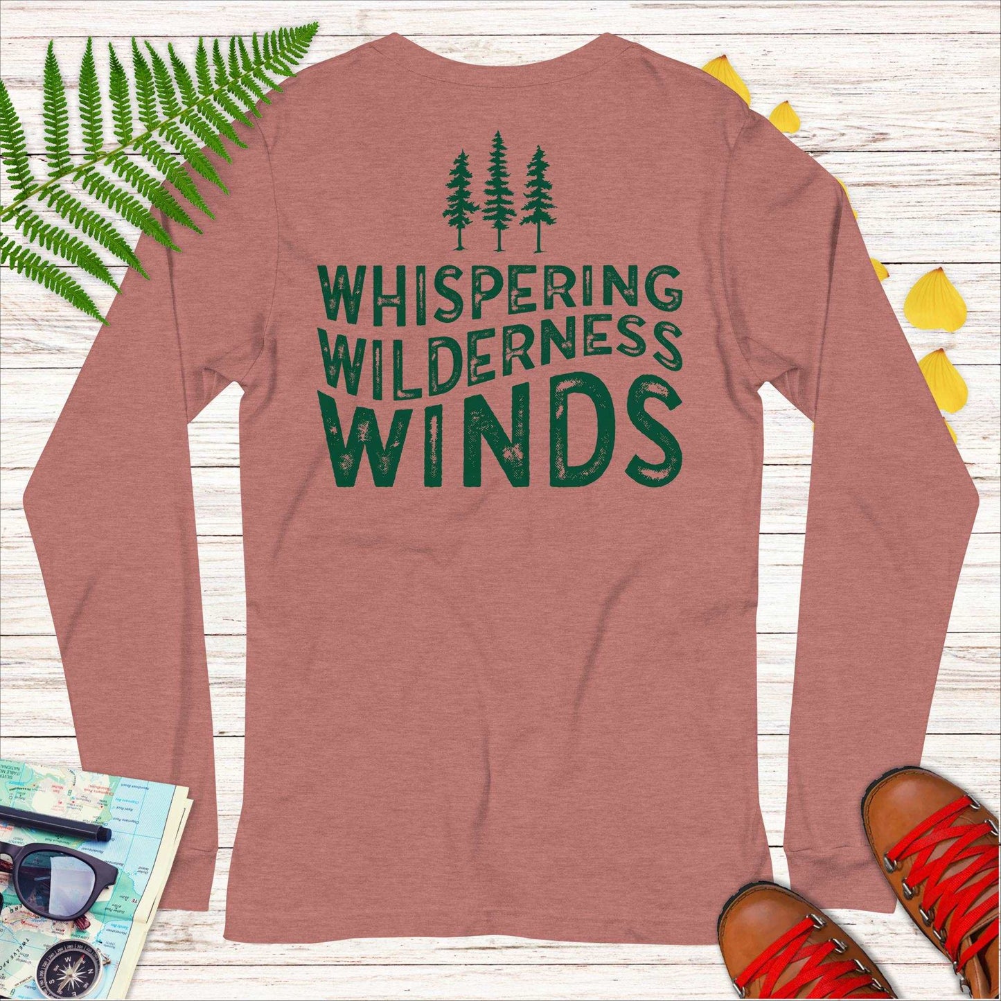 Whispering Wilderness Winds Long Sleeve T-shirt