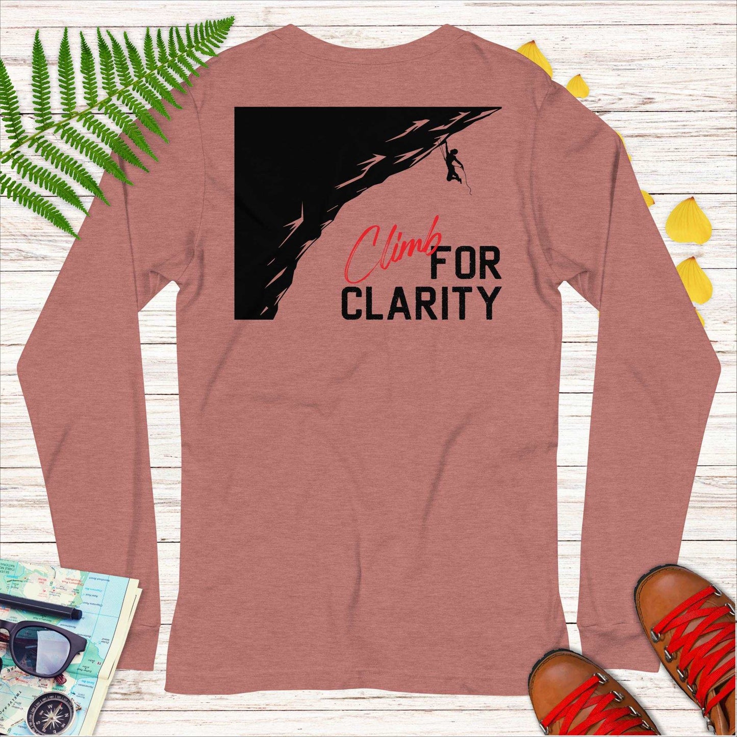 Climb for Clarity Long Sleeve T-shirt