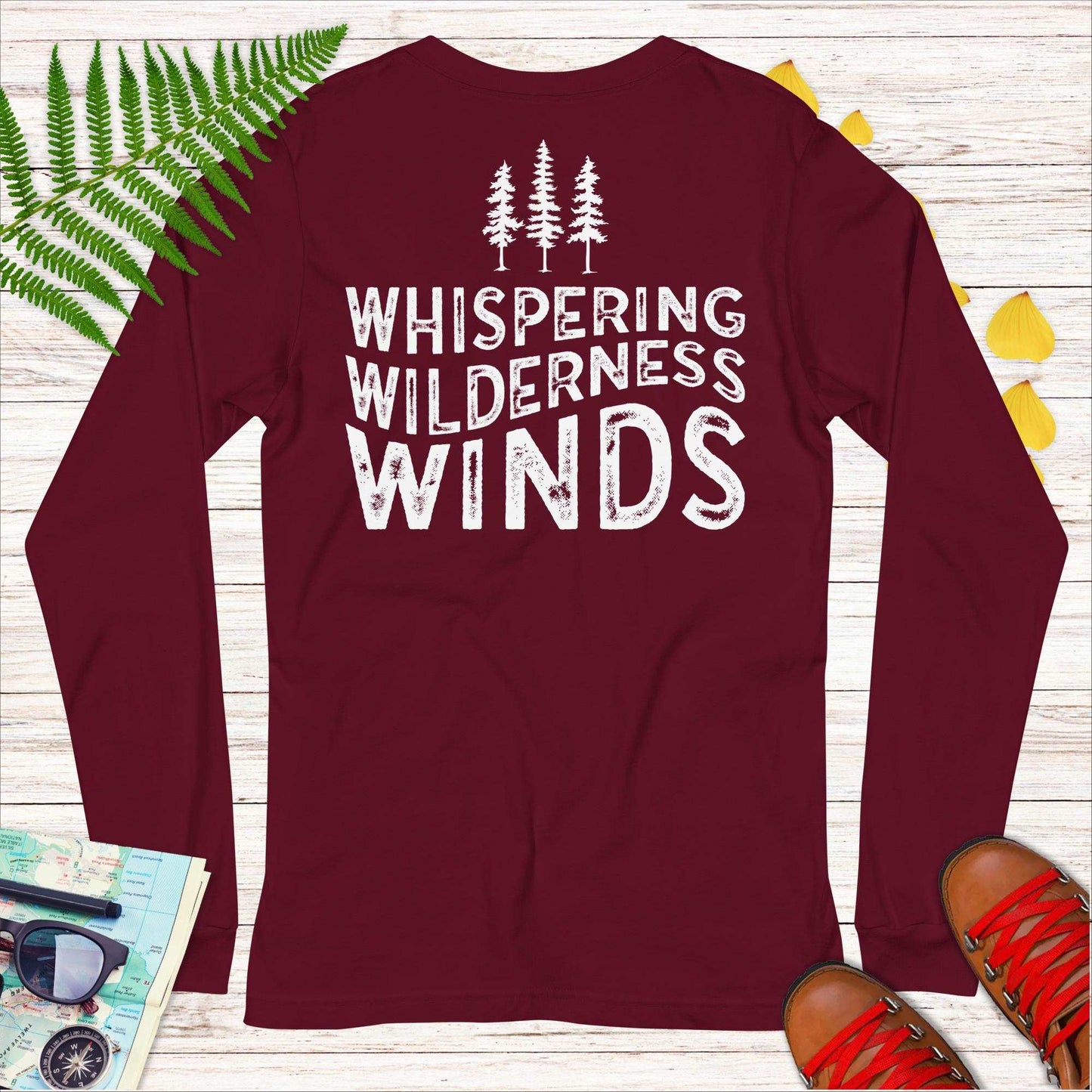 Whispering Wilderness Winds Long Sleeve T-shirt