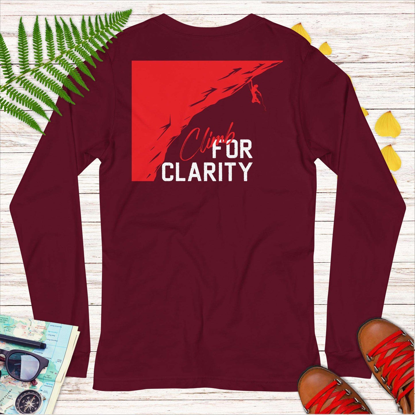 Climb for Clarity Long Sleeve T-shirt