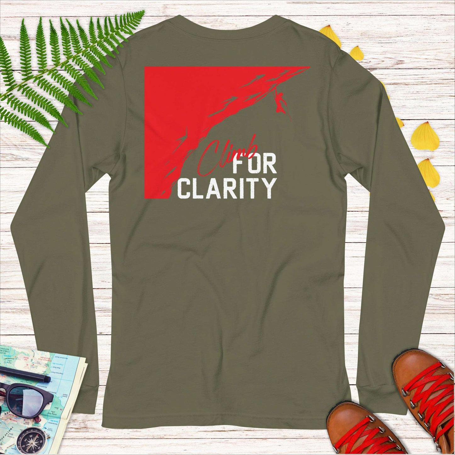 Climb for Clarity Long Sleeve T-shirt