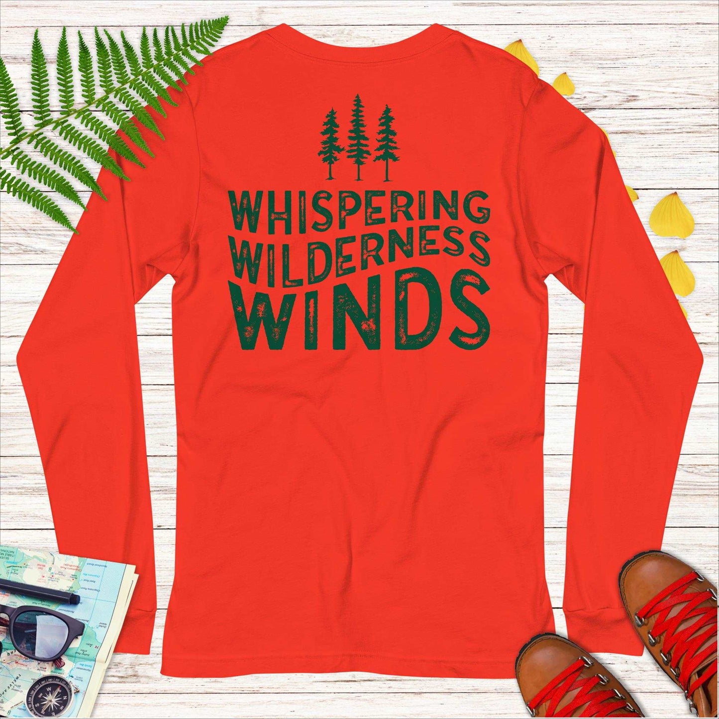 Whispering Wilderness Winds Long Sleeve T-shirt