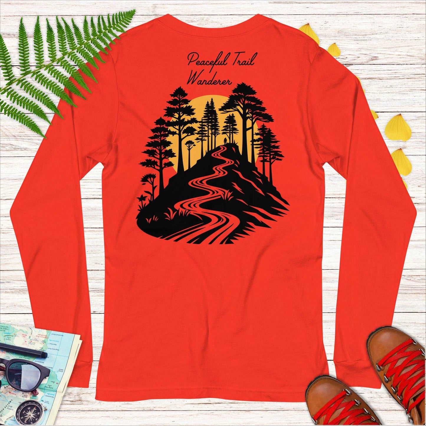 Peaceful Trail Wanderer Long Sleeve Tee