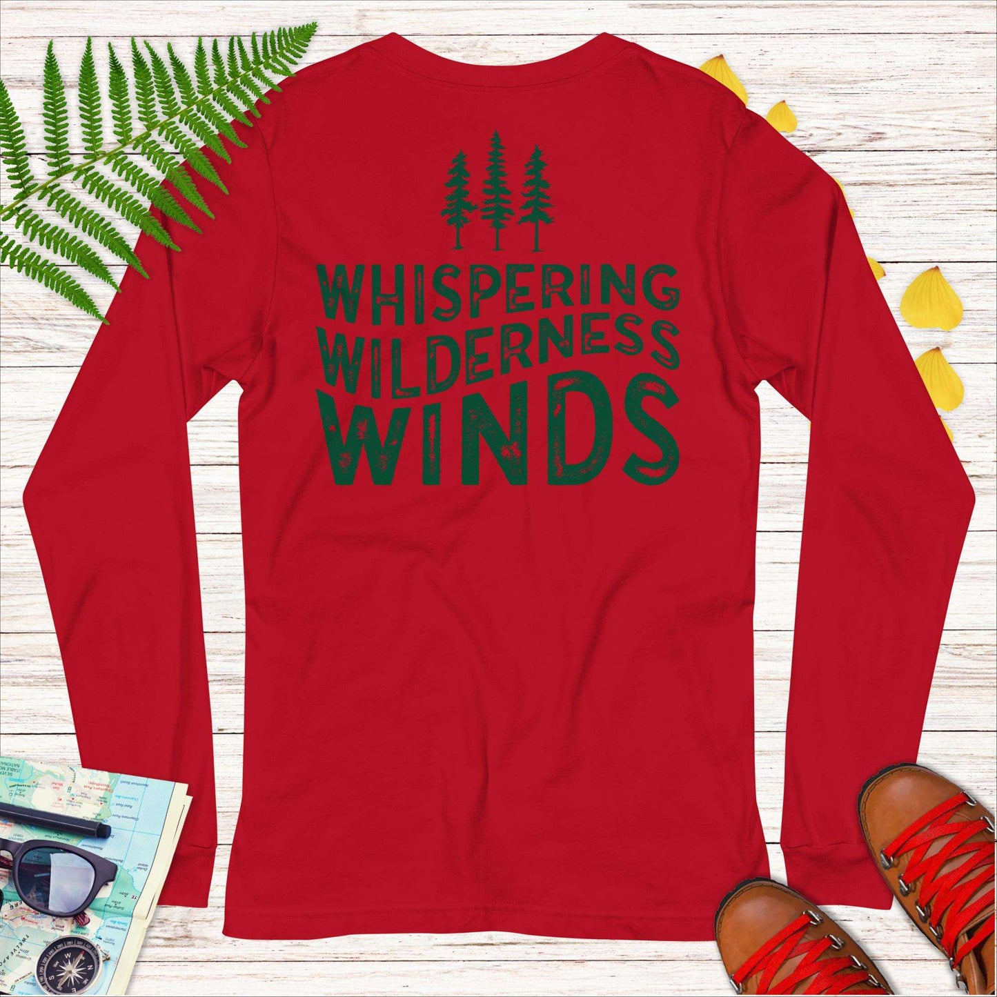 Whispering Wilderness Winds Long Sleeve T-shirt