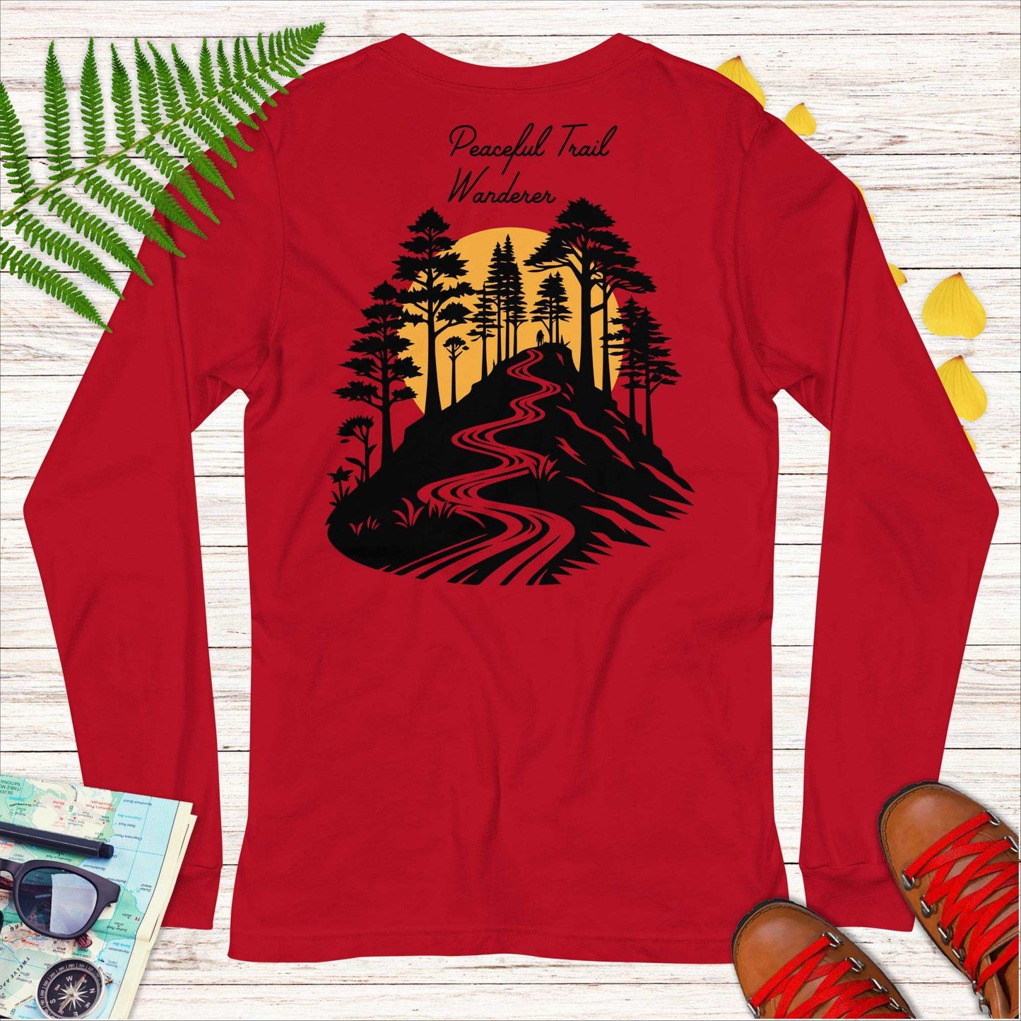 Peaceful Trail Wanderer Long Sleeve Tee