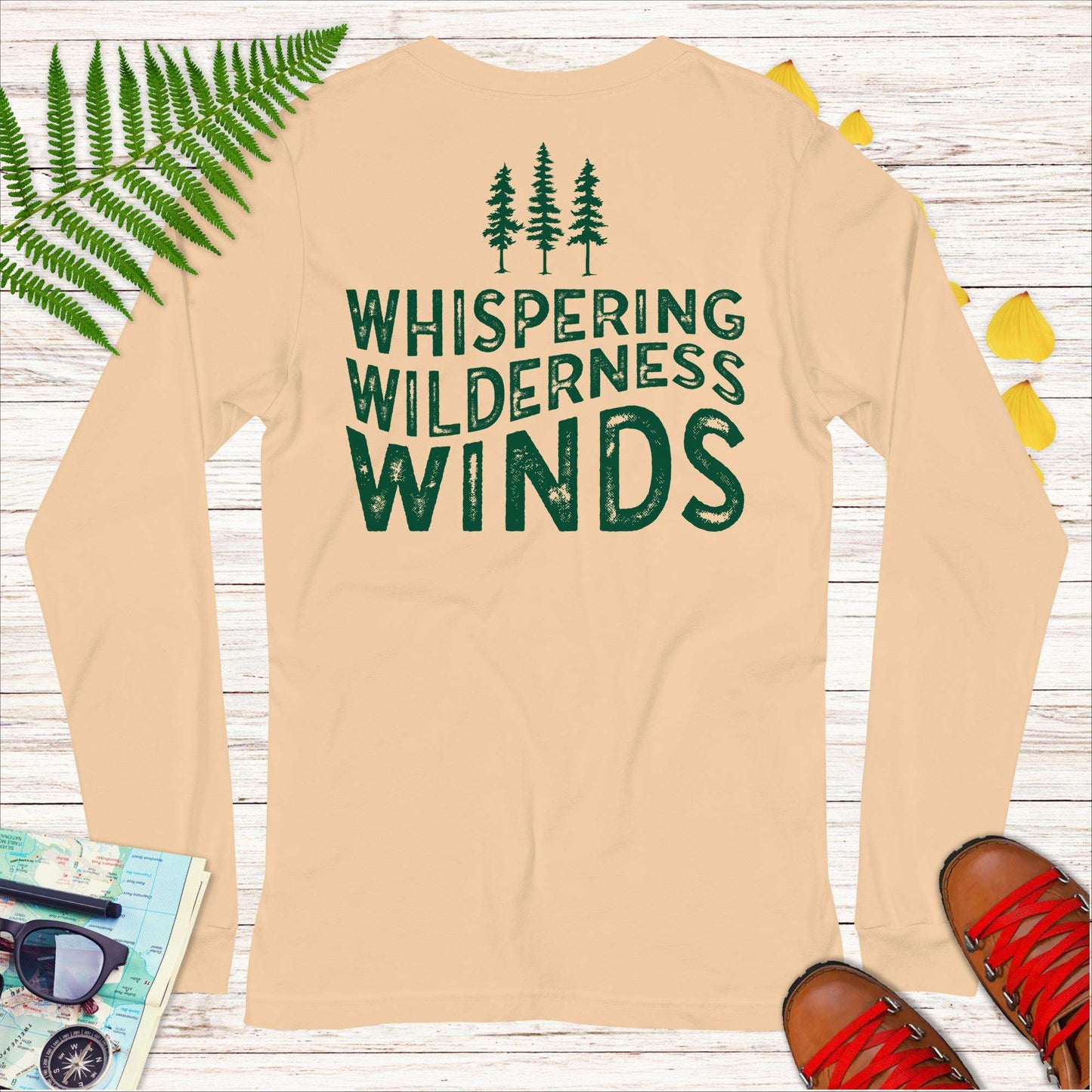 Whispering Wilderness Winds Long Sleeve T-shirt