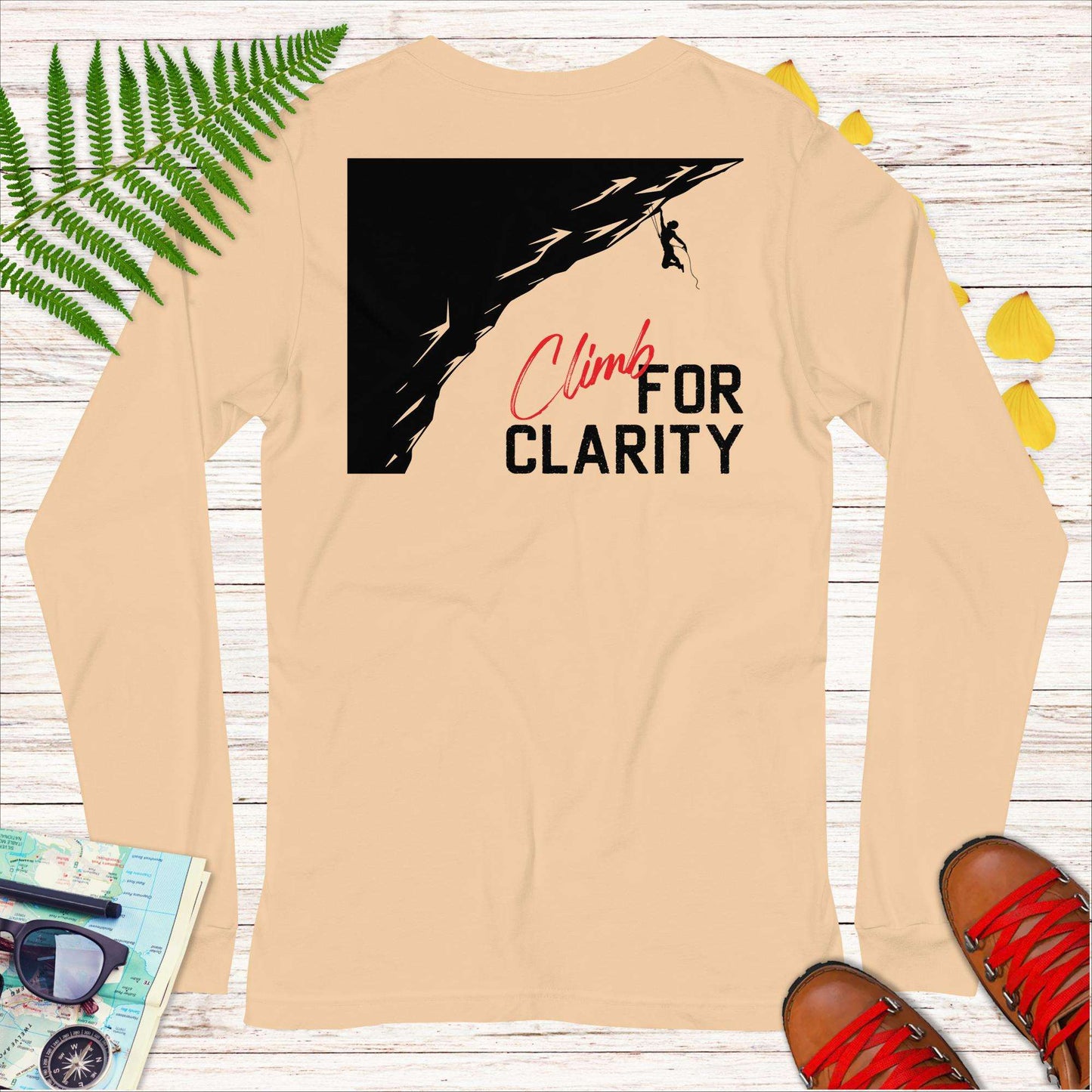 Climb for Clarity Long Sleeve T-shirt