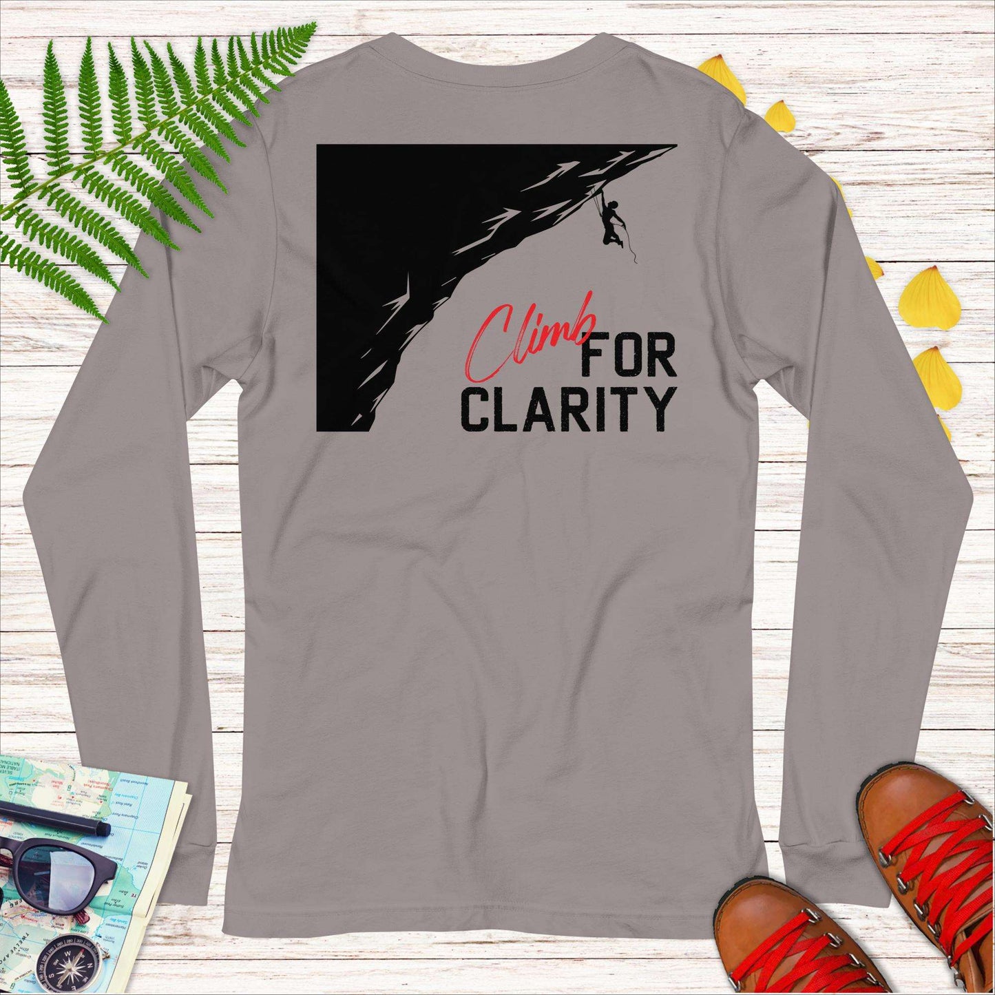 Climb for Clarity Long Sleeve T-shirt