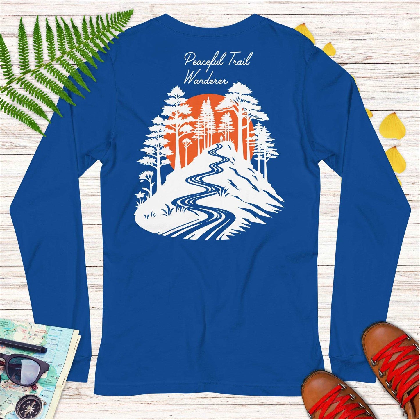 Peaceful Trail Wanderer Long Sleeve Tee