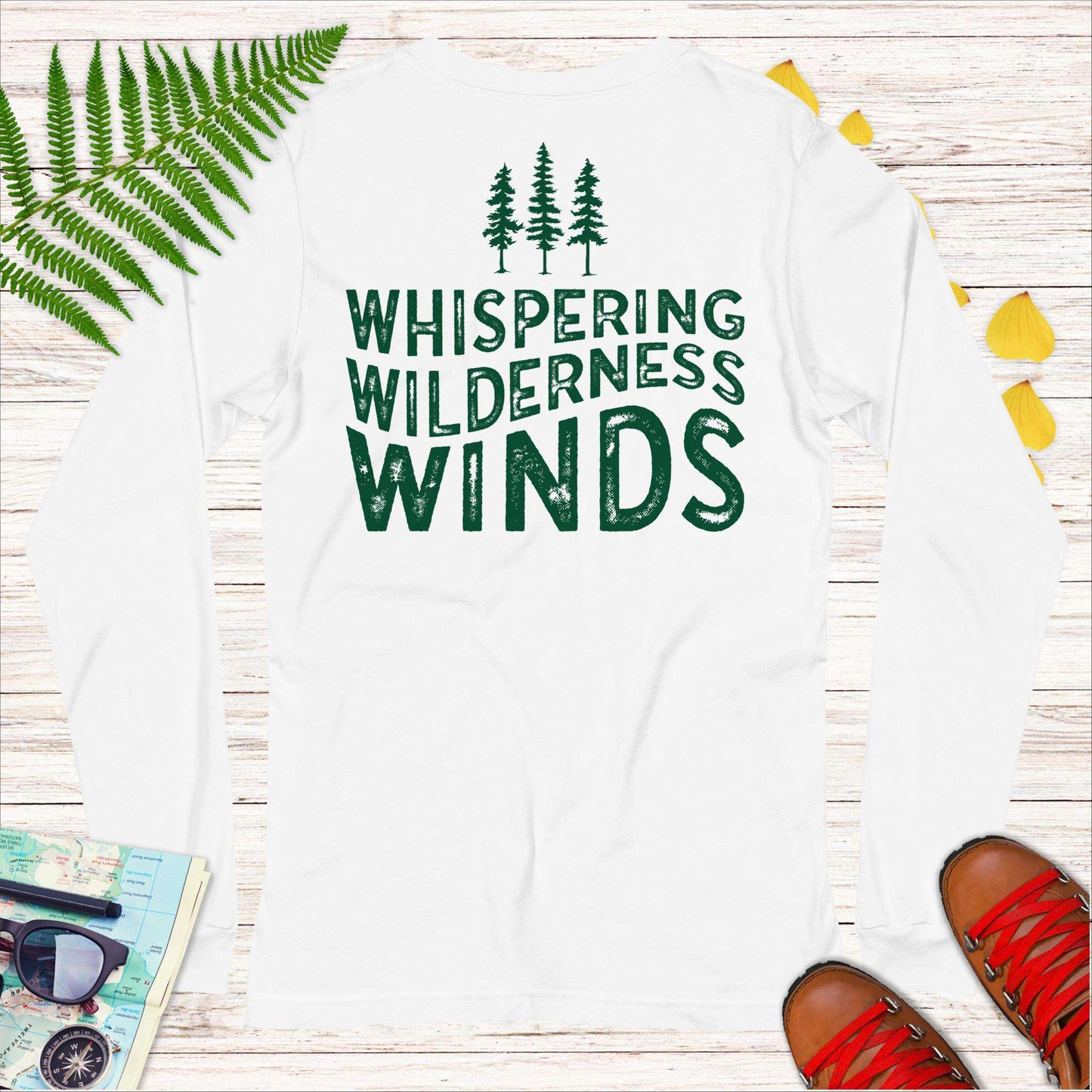 Whispering Wilderness Winds Long Sleeve T-shirt