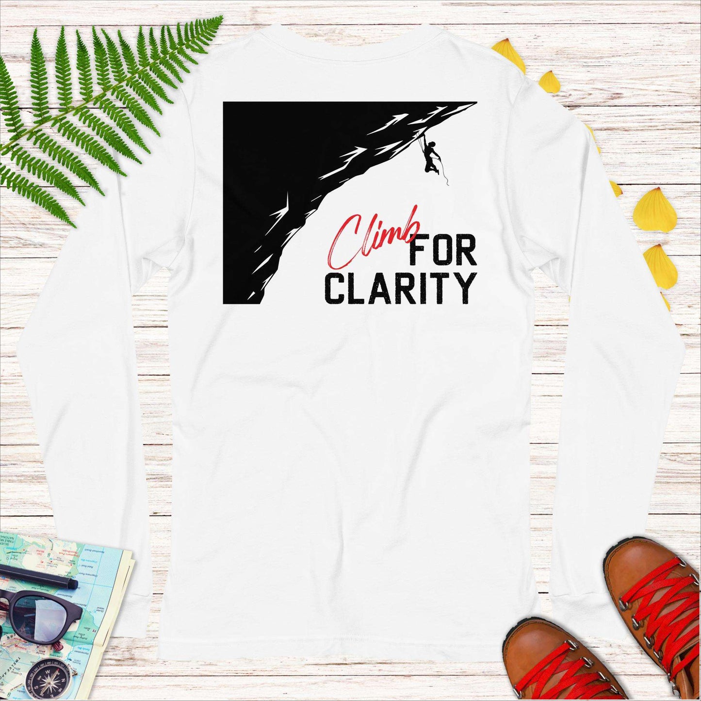 Climb for Clarity Long Sleeve T-shirt