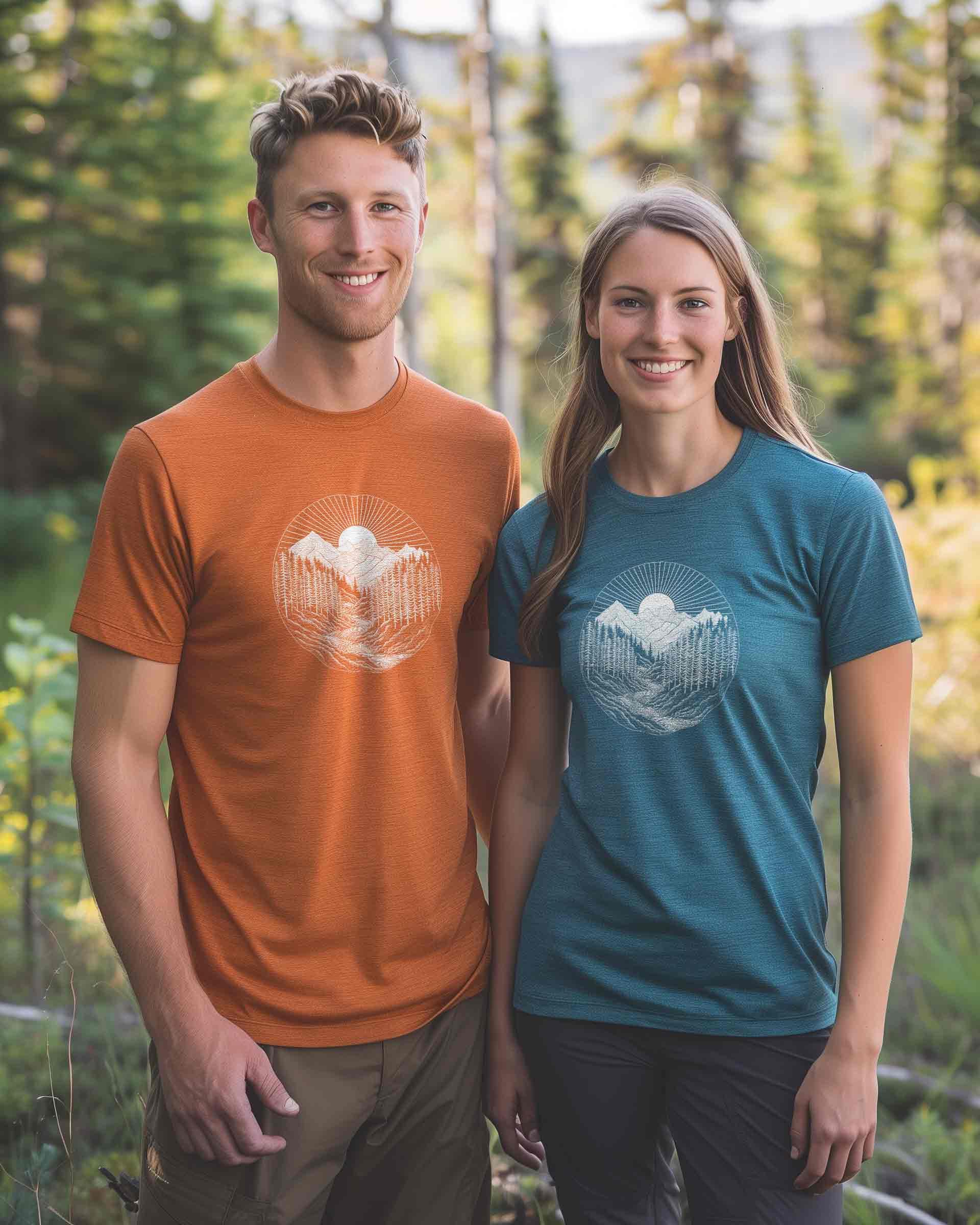 Wilderness Whispers Unisex Heather Tee - Trail Threads Co.
