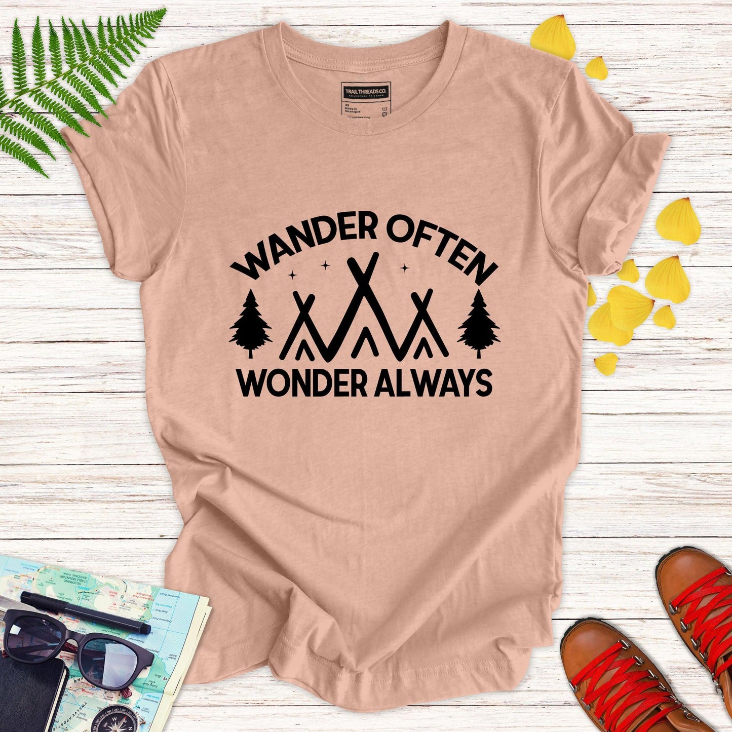 Wonder Often T-shirt - Trail Threads Co. Limited