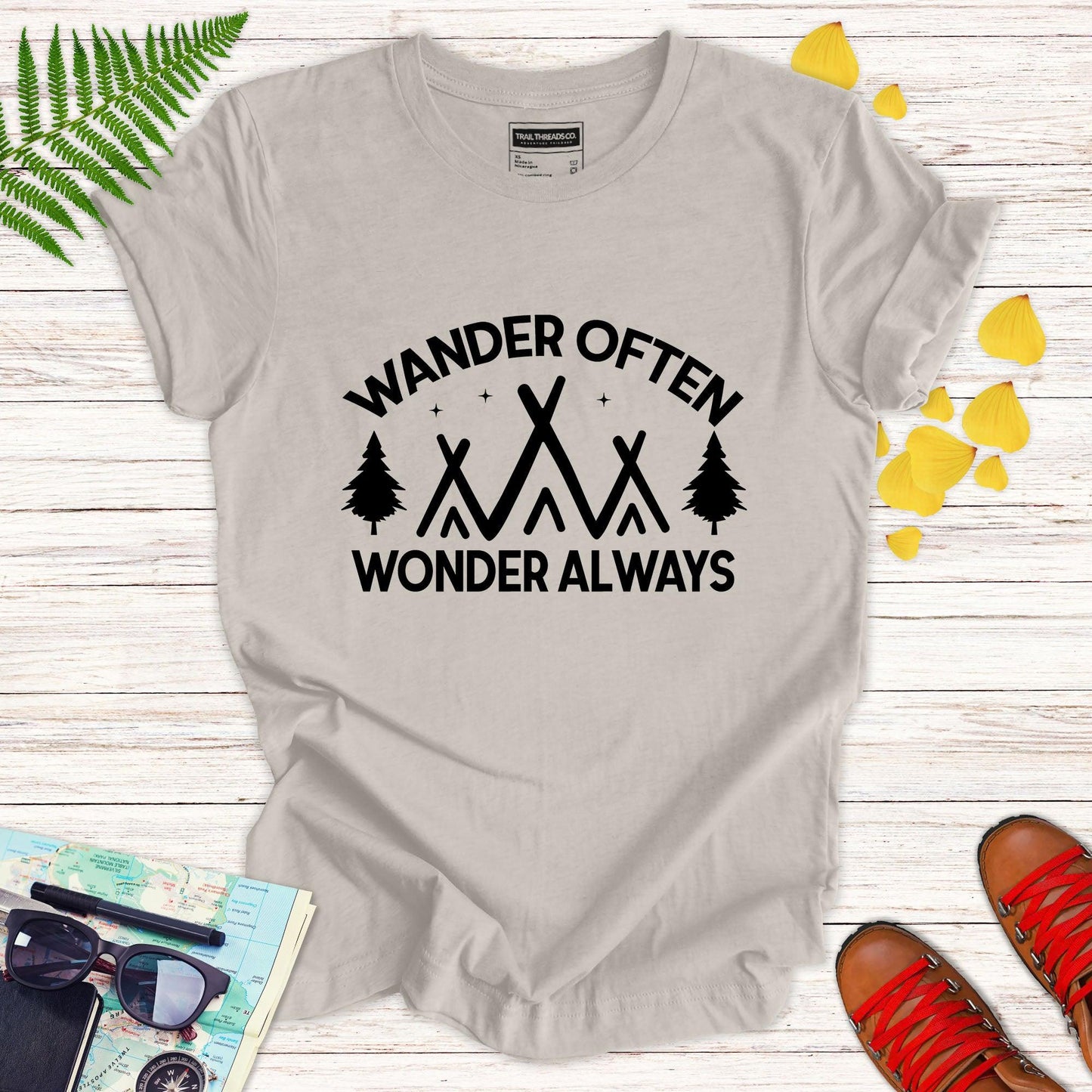 Wonder Often T-shirt - Trail Threads Co. Limited